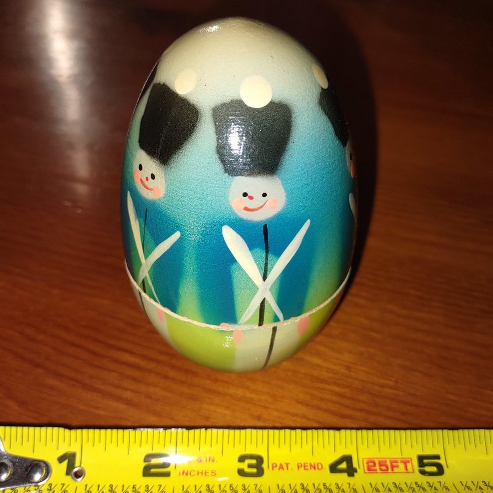 COPY - VINTAGE Polish Nutcracker Soldier Nesting Egg 9 Wooden Soldiers, Holiday…